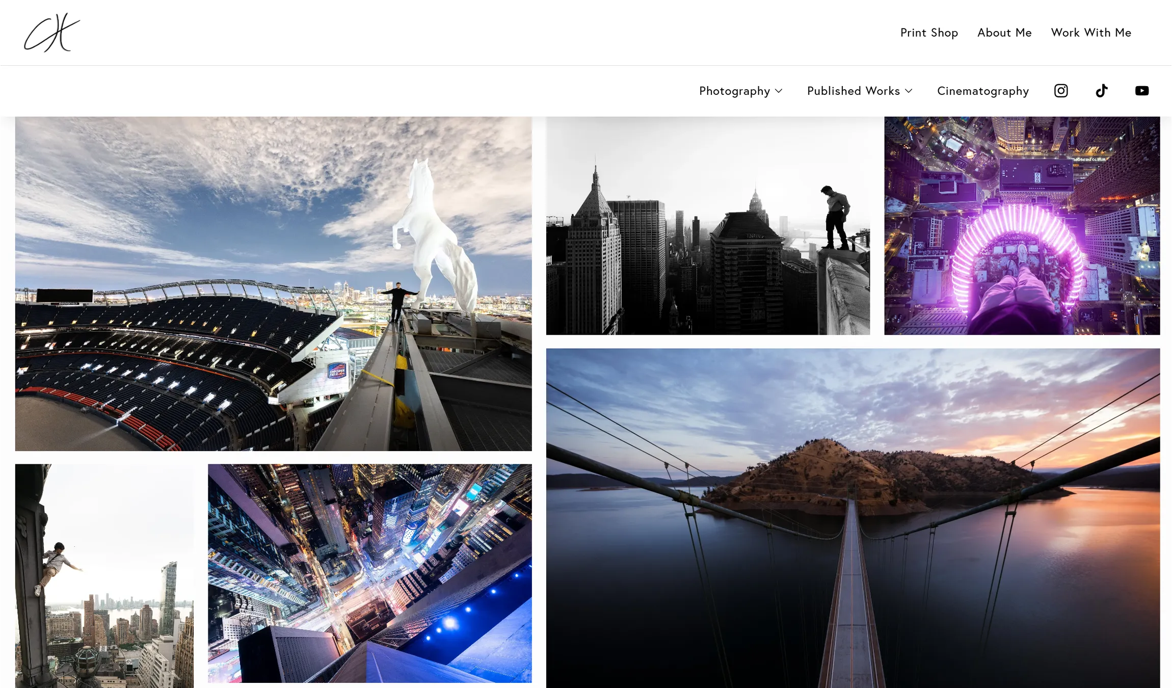 Clement Heck photography gallery view