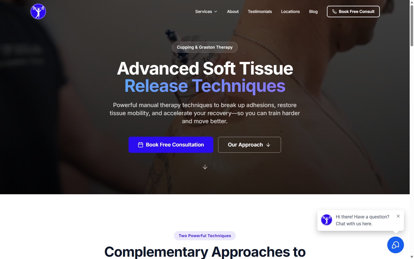 Cupping & Graston page on Doctor of Prehab