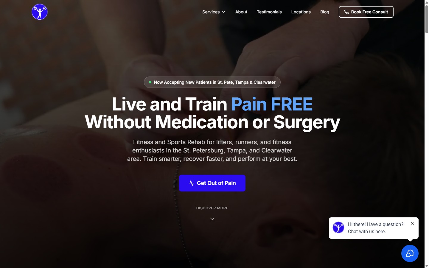 Doctor of (P)rehab website