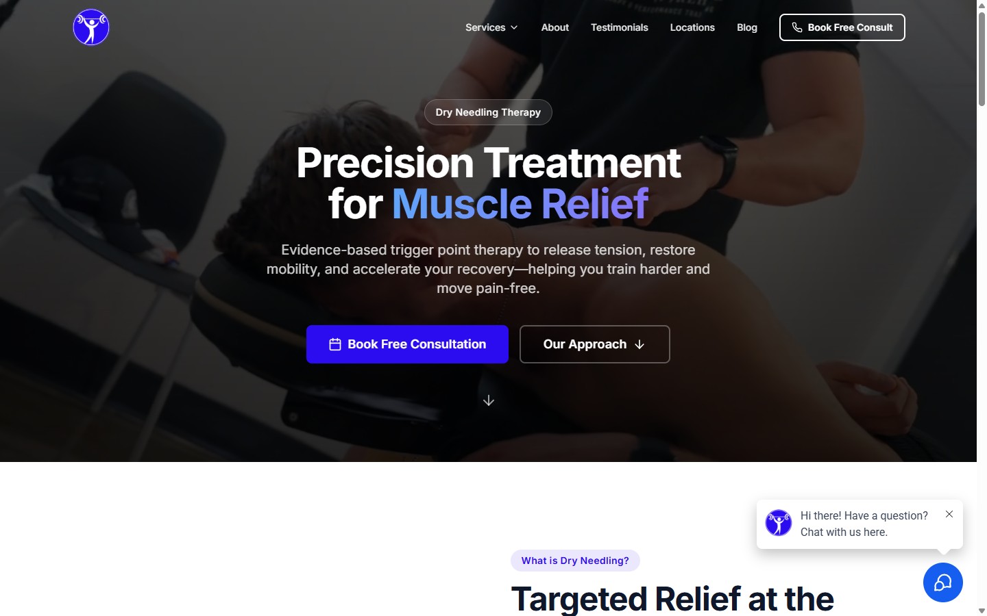 Dry Needling page on Doctor of Prehab