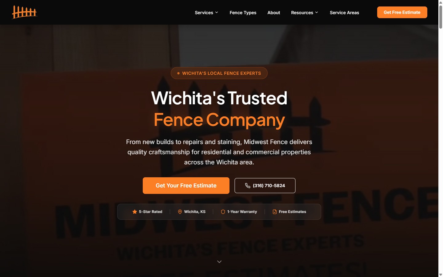 The Midwest Fence ICT homepage